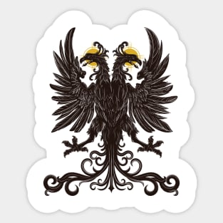 Holy Roman Empire Eagle Sticker